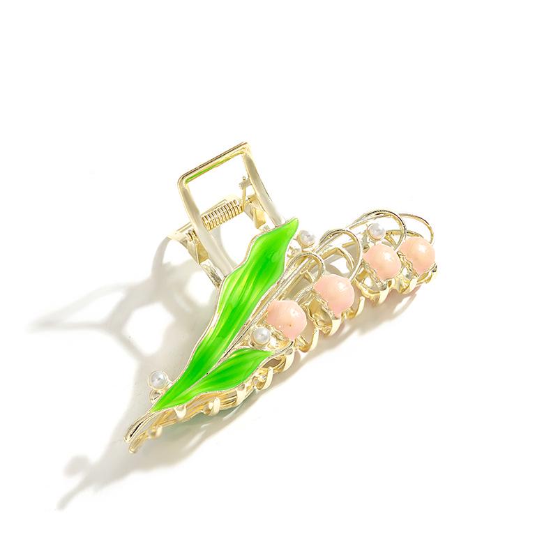 Charming Rose Hair Clip, Enchanting Tulip Hairpin, and Pastoral Wheat Ear Hair Accessories