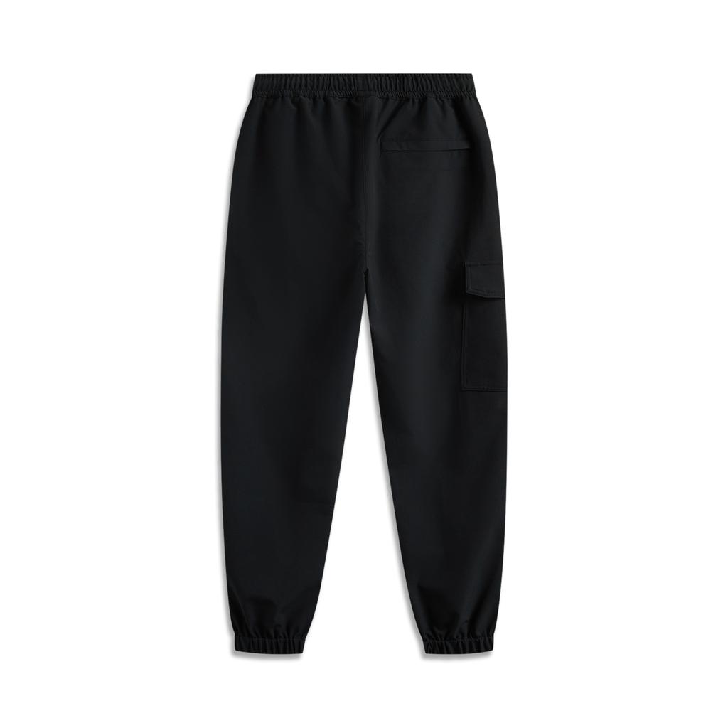 Li Ning Knitted Sweatpants Men's Black AKXU533-1