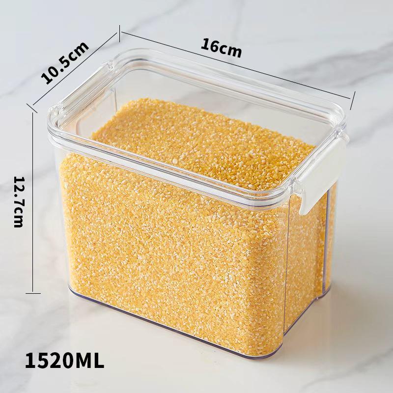 Transparent Food-Grade Plastic Storage Jar for Soups