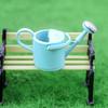 Simulated 1/12 Dollhouse Miniature Watering Can Metal Watering Can Ornament  Potted Plant Scenery