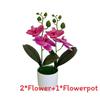 Artificial Phalaenopsis Flowers Decorative Plant For Home And Decoration Event
