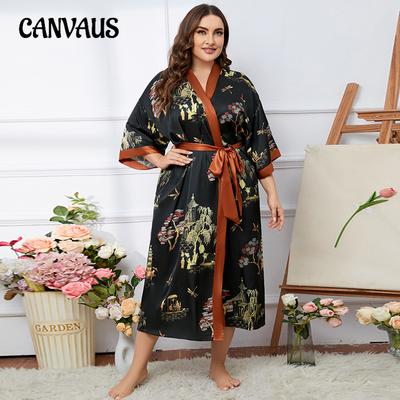Plus Size Women's New Summer Light Luxury Cool Fashion Pajamas