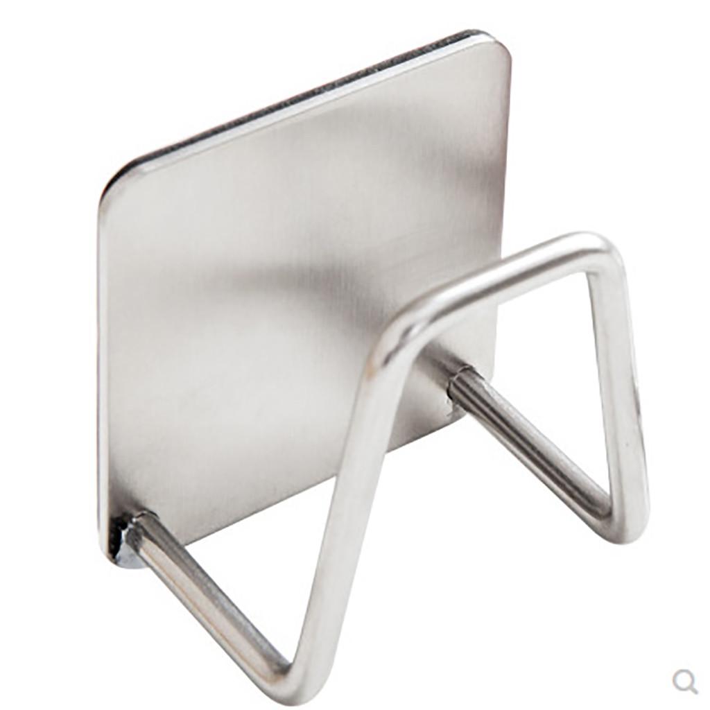 Stainless Steel Rack Kitchen Supplies Rack Wall Hanging Sink Hook Wall