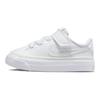 Nike Sneakers Basse Court Legacy TD in Pelle Antiscivolo Ammortizzanti per Bambino Bianche DA5382-114