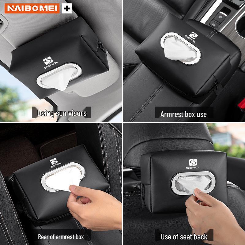 JAC Sehol A5/E10X/E20X/E40X/E50A Car Armrest & Seat Back Tissue Box