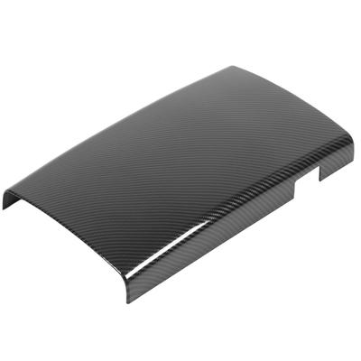 Capa de Apoio de Braço de Console Estilo Fibra de Carbono Acessórios Interiores de Carro Substituição para Mercedes Benz