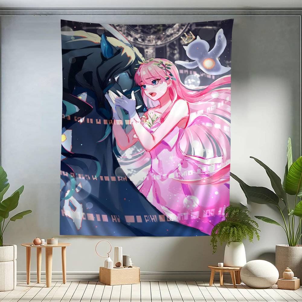 Piece BBelle Anime Anime Tapestry Hanging Tarot Hippie Wall Rugs Dorm Home Decor