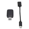 2 in 1 Adapter For CarPlay For Android Auto Wired to Wireless Car Adapter WiFi 6 Bluetooth with USB to Type C Cable