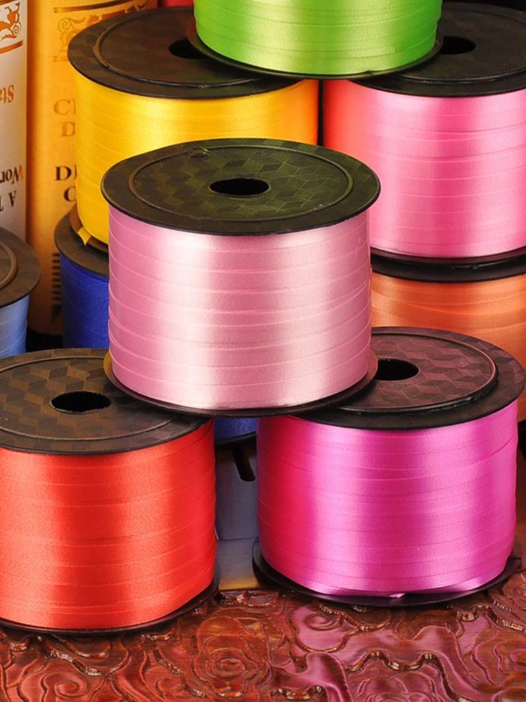 Wedding Wedding Ceremony Arrangement Balloon Ribbon New House Decoration Balloon Tie Rope Gift Wrapping Ribbon 100 Yards 1 Roll