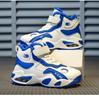 2025 autumn and winter children's air cushion basketball shoes boys high-top sports shoes girls casual running shoes