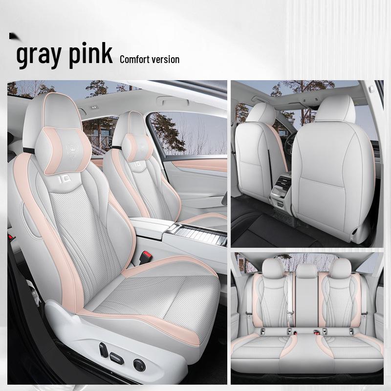 2024 VW ID.7 First Edition Leather Seat Covers - All-Season, Full Surround Design