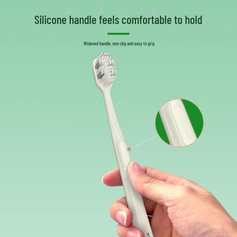 Beijiajie Szczoteczka do zębów z miękkim włosiem Oral Guardian, 2 sztuki