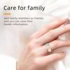 R18 Smart Ring Enamel Color Heart Rate Blood Pressure Oxygen Sleep Monitoring SmartHealth Women's Ring