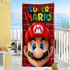 Mario Style Beach Towel Super Soft & Absorbent Comfortable Lightweight