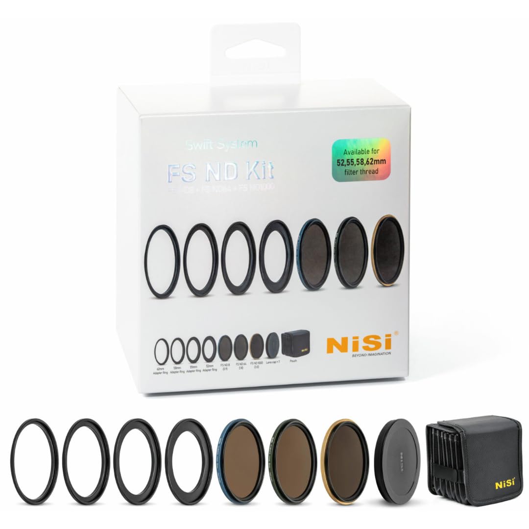 

NiSi SWIFT FS ND Kit (8+64+1000) 52-62mm