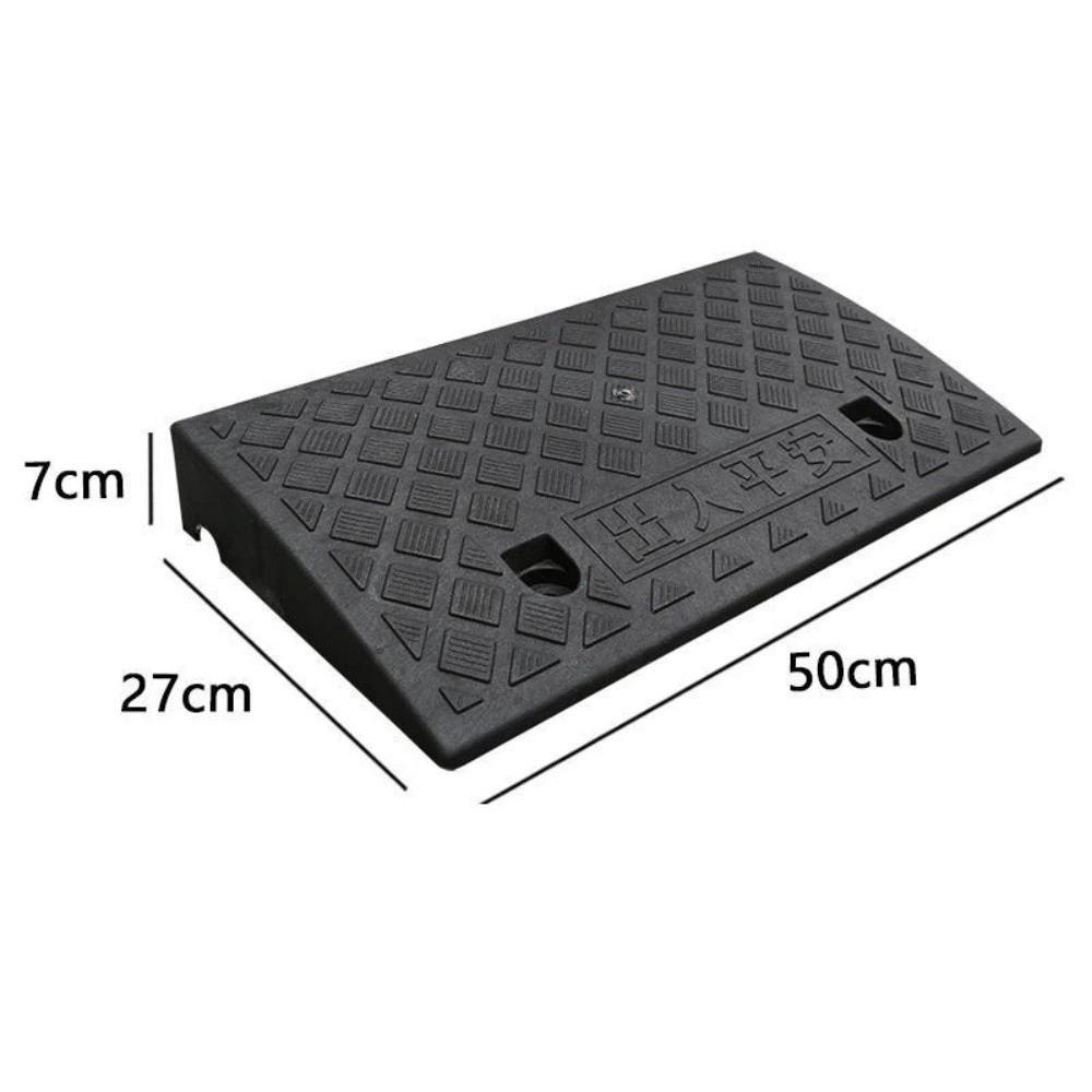 50/70/100mm Driveway Ramp Plastic Car Wheel Ramp Portable Threshold Ramp  Truck