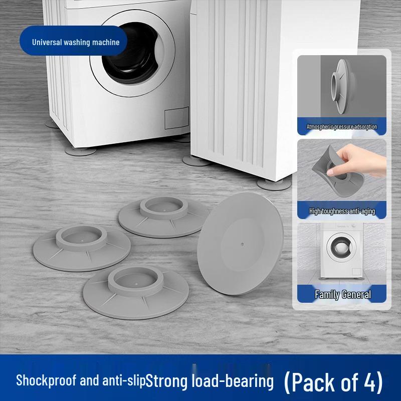 Universal Anti-Vibration Washing Machine Stand with Adjustable Foot Pads