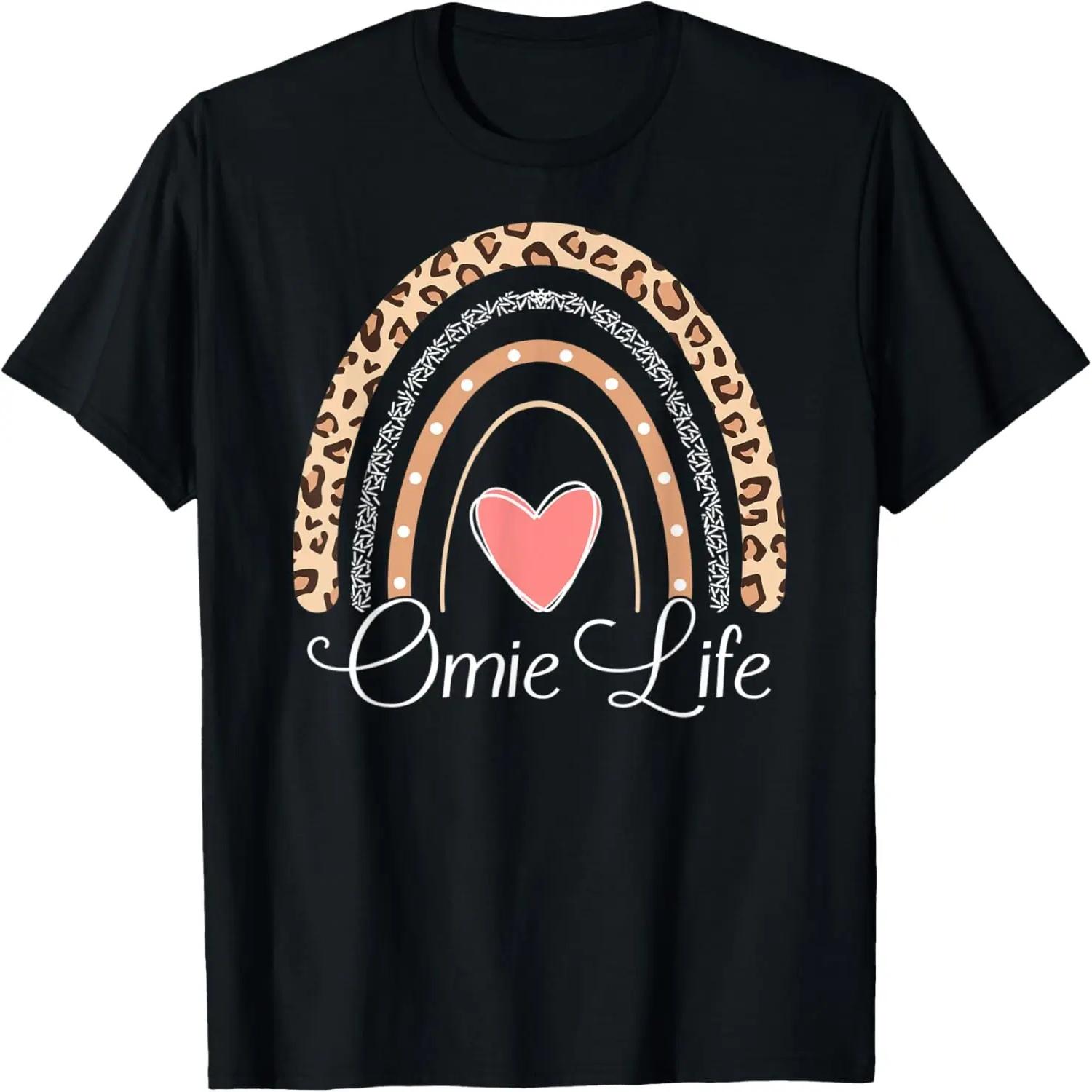 Omie Life Boho Rainbow Funny Grandma T-Shirt S чёрный
