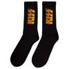 Kiss Unisex Adult Classic Logo Terrycloth Ankle Socks