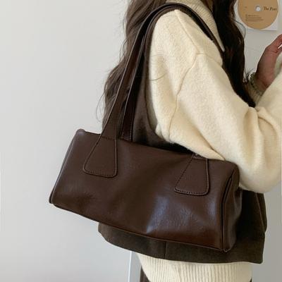 Autumn and Winter Korean Ins Retro Underarm Bags Versatile Commuter Casual Handbag Shoulder Bag
