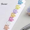 Mixed Style Binder Clips 20PCS Cute Shaped Paper Clips, Bone/Duck/Dog/Cat Shape, Decorative Document Organizers for Filing Metal Fasteners Office And