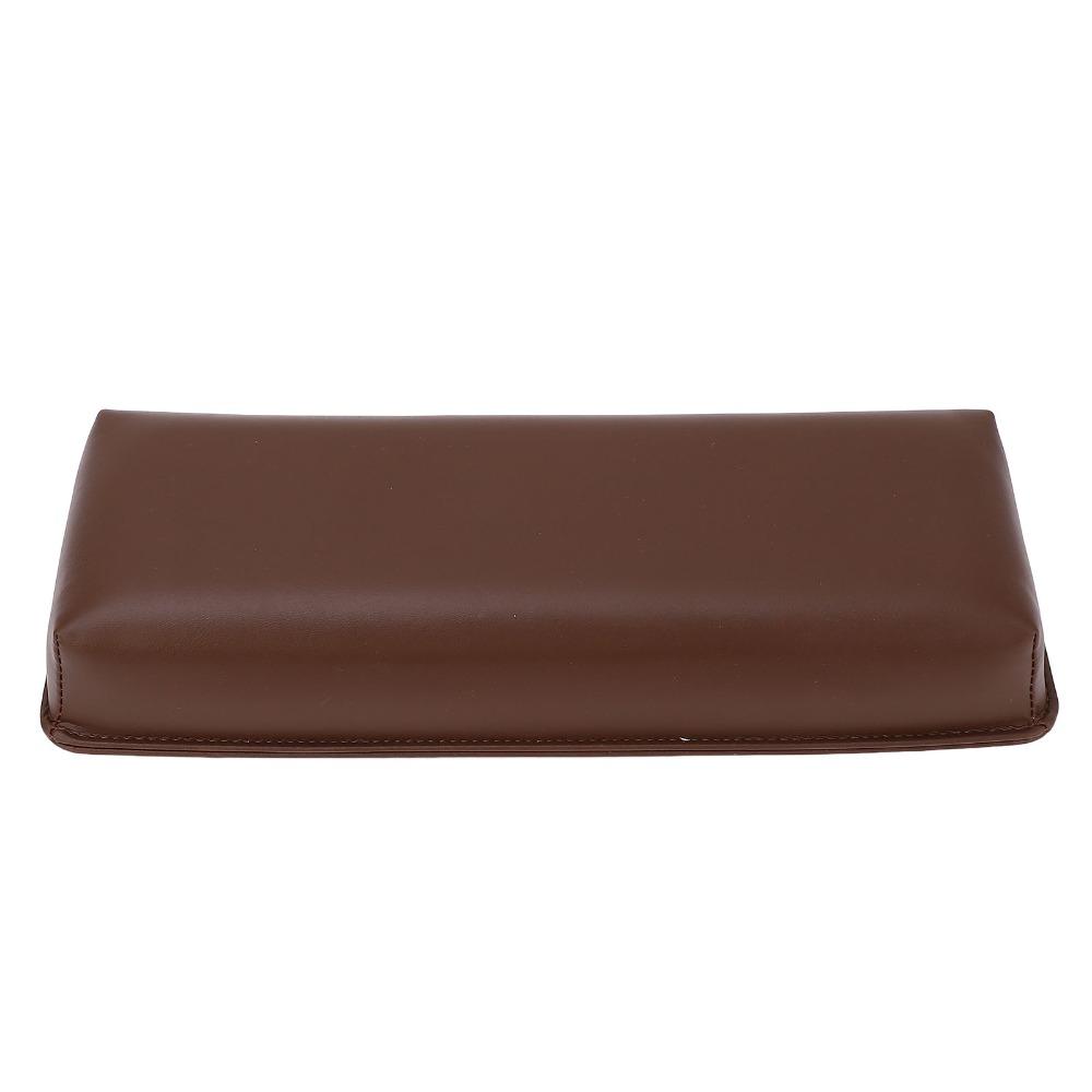 Memory Foam Manicure Arm Rest Rectangle PU Leather Hand Pillow Nail Hand Rest For Home Use