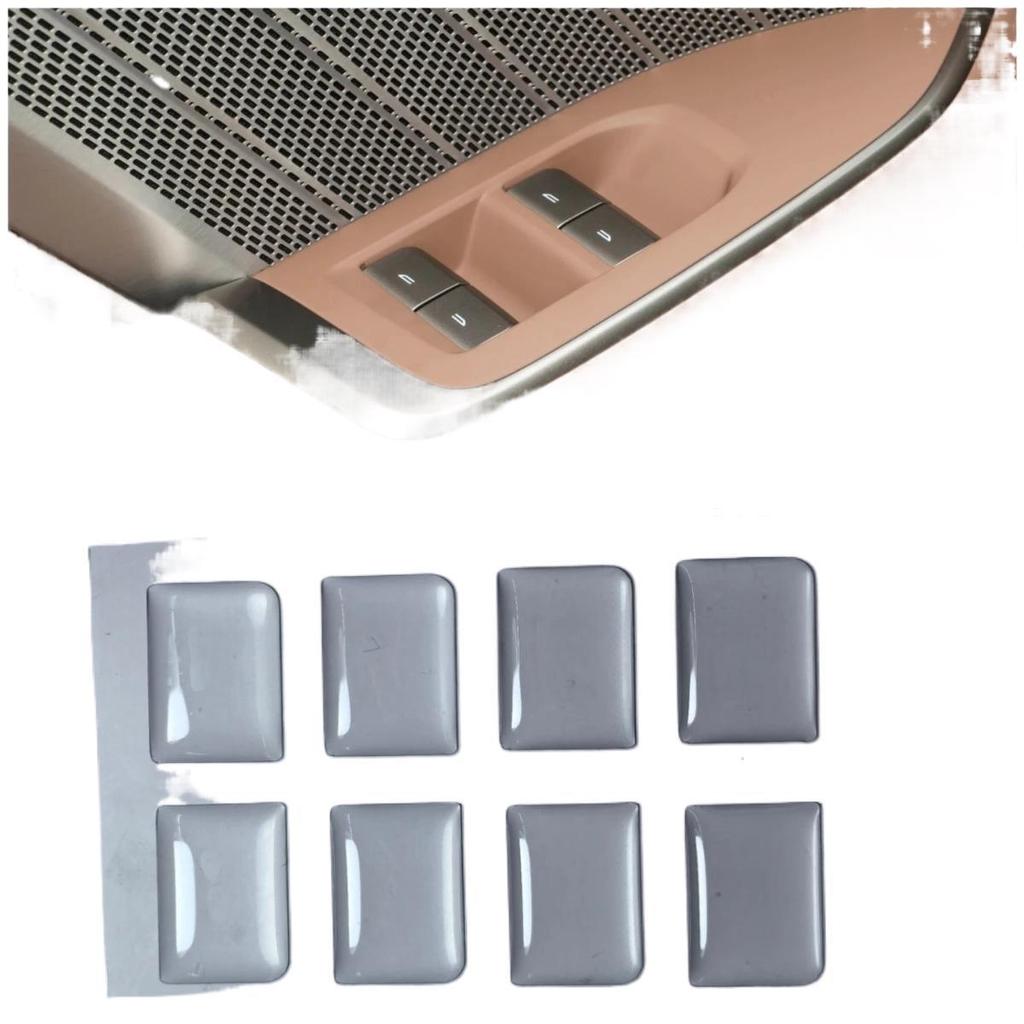 2025 Li Auto L9 Car Interior Button Sticker Set for Door Switch and Power Window Panels