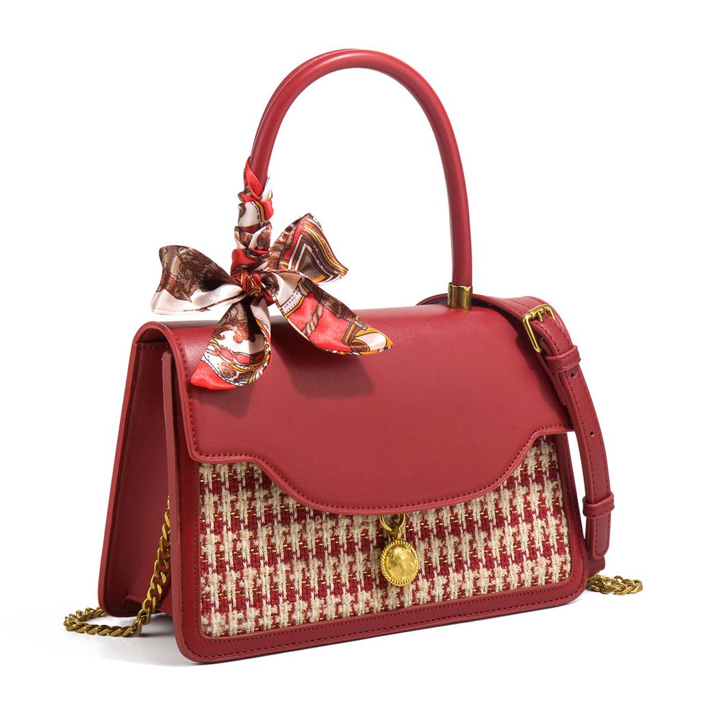 Women'S Wedding Bag Bridal Bag Premium Wedding Bag Women'S Atmosphere Red Niche Messenger Handbag