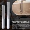 4/6mm Shank 2 Flute End Mill Tungsten Carbide CNC Router Bit Straight Slot Milling Cutter