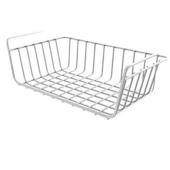 Under-Desk Hanging Storage Shelf for Dormitories