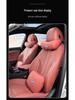 Compatible with Denza D9/N7/N8/X car headrests, neck pillows, and lumbar supports; ideal for all-season interior use.