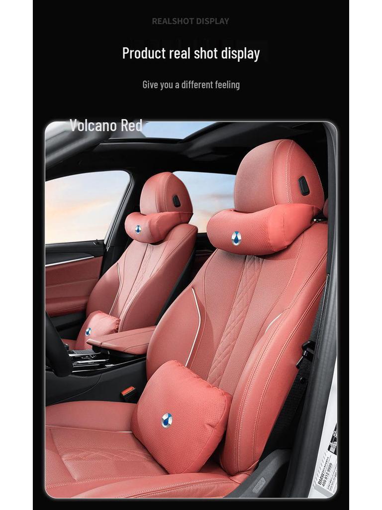 Compatible with Denza D9/N7/N8/X car headrests, neck pillows, and lumbar supports; ideal for all-season interior use.