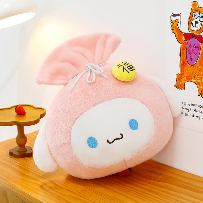Cute Merlot bag plush toy for girlfriend birthday gift sleeping pillow car sofa cushion