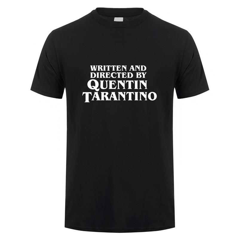 Written And Directed By Quentin Tarantino T Shirt Unisex Unisex T Shirts Summer Fashion Short Sleeve Unisexunisex Tshirt Oz418