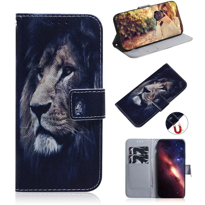 Painted Flip Leather Magnetic Case For Nokia 1.3 1.4 2.2 2.5 3.2 3.4 4.2 5.3 5.4 6.2 7.2 X10 X20 X30 XR20 XR21 Phone Cover