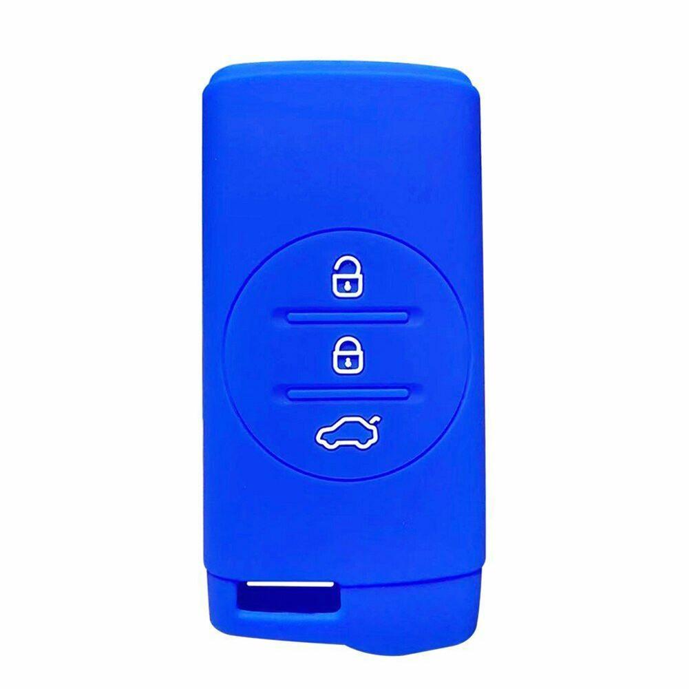 Silicone 1x Car Key Cover Soft Waterproof Wear-resistant