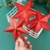 Hot Party Supplies New Year Xmas Ornament Large Glitter Star Home Decor Christmas Tree Decoration