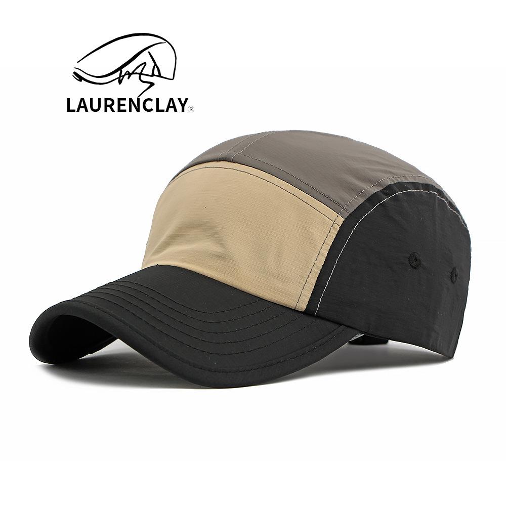 Popular Cool and Quick-drying Sports Baseball Cap Men's Multi-color Splicing Outdoor Camping Cap Adjustable Cap Women