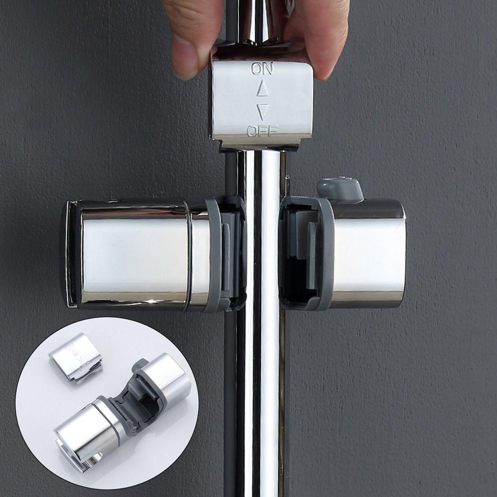 Einstellbare Badezimmer Slide Bar Regal drehbare Riser Schiene Halterung Hardware Bad Zubehör