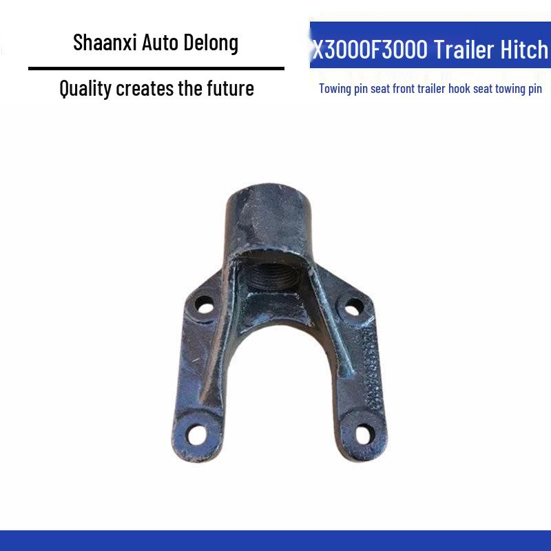 Compatible Front Tow Hook Drawbar Base for DeLong X3000/F3000 Shaanxi Heavy Truck Parts Standard