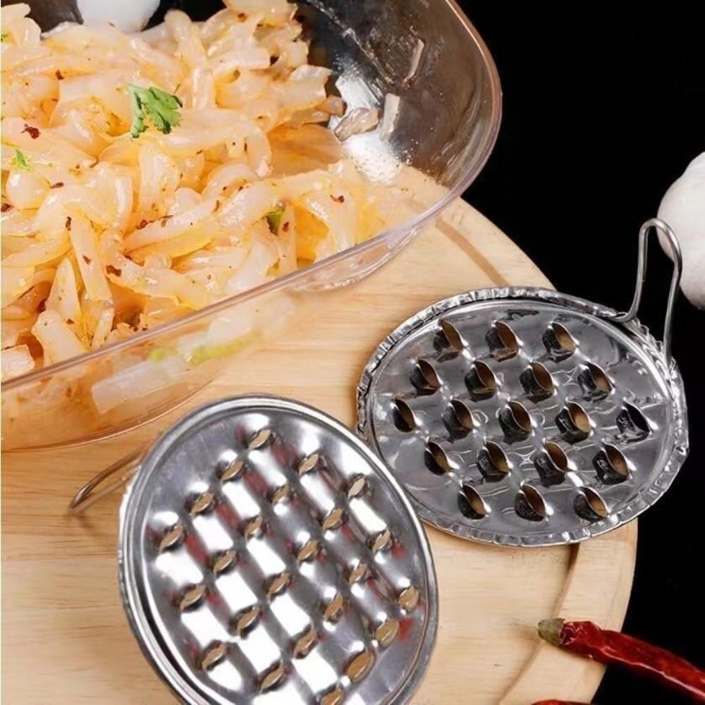 Stainless Steel Jelly Scraping Tool Manual Cold Noodle Scraper Food Scraping Tool  Kitchen Gadgets