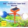 Solar Bird Repeller Waterproof Solar Energy Bird Repelling Device 360° Rotating Reflector Farm Orchard Bird Scaring Device