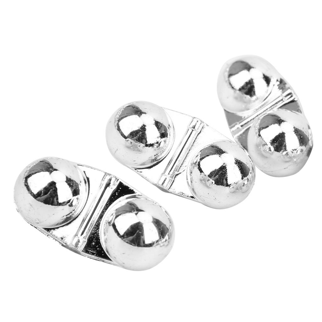 40Pcs Portable ABS Double Rattle Sea Fishing Attractor Bell Beads Accessory for Luring Fish