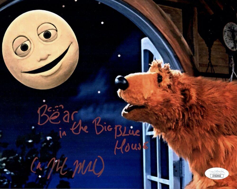 NOEL MACNEAL Signed BEAR IN THE BIG BLUE HOUSE 8x10 Photo Poster Painting Autograph JSA Retro Cert