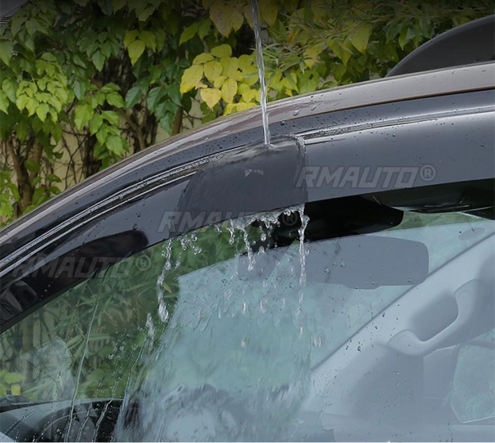 Hohe Qualität Auto Seitenfenster Windabweiser Visier Lüftung für Ford Focus 2 MK2 Schrägheck Limousine 2005-2011 Markisen Schutzbleche Schutz