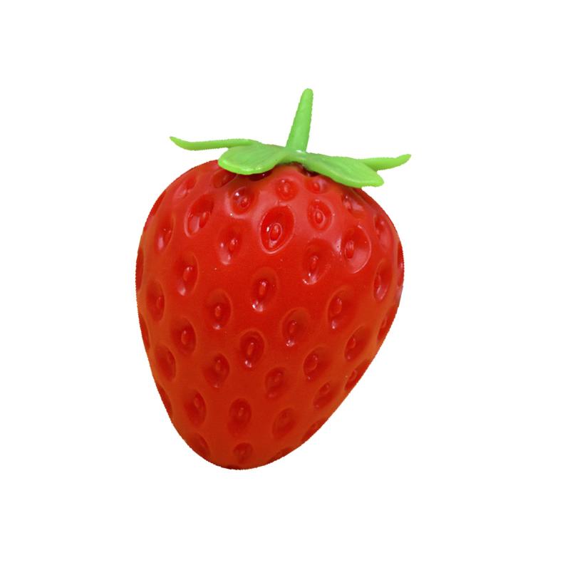 Simulation Strawberry Squeeze Toy Slow Rebound Stress Relief Toy Hand Feeling Fidget Toys For Kids Adults Decompression Toys