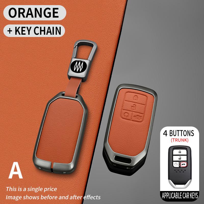 Etui na kluczyk Honda do Civic dziesiątej generacji, Accord, Crown, XR-V, CR-V, Vezel, Haoying, Lingpai - Ochronna obudowa i stylowa klamra.