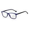 Men'S New Progressive Multifocal Reading Glasses Anti-Blue Light Farsighted Glasses Men'S And Women'S New Retro Reading Glasses