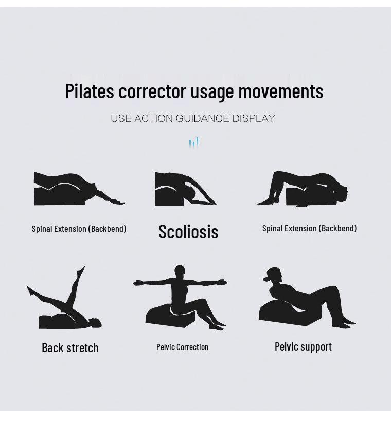 Limei Yoga ARC Korektor páteře Pilates pro rehabilitaci skoliózy a kyfózy