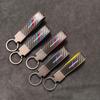 OYDM5 New Car Keychain Metal Keyring Carbon Fibre Key Chain Pendant For Performance X3 X4 F30 F06 F02 M3 M5 F20 F10 F18 F22 F01